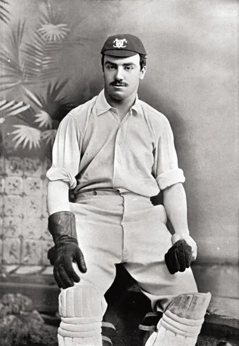 Framed Print : Vintage Cricket Print of Lewis R.P. Lewis for Surrey Framed Print : Vintage Cricket Print of Lewis R.P. Lewis for Surrey