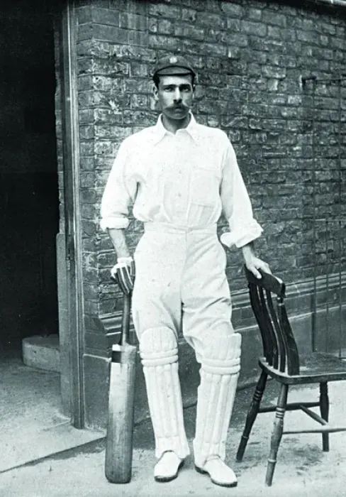 Framed Print : Australian Cricketer Print