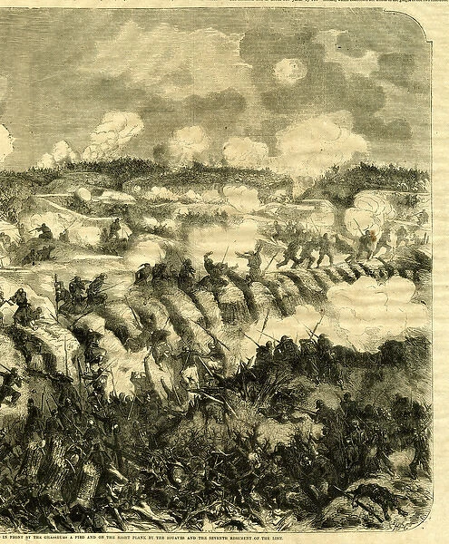 Crimean War, General MacMahons division in action