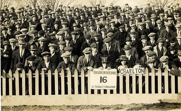 Crowd at Brighton & Hove Albion Vs Charlton Athletic Footbal