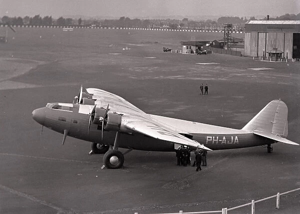 Croydon Airport - Fokker F. XXXVI PH-AJA