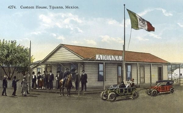 Custom House at Tijuana, Mexico