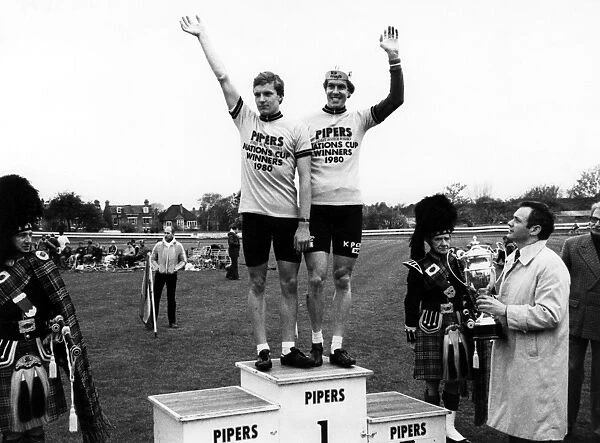 Cycling Winners Rostrum