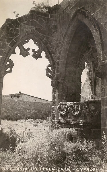 Cyprus - Bellapais Monastery - Sarcophagus
