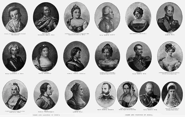 Czars and Czarinas of Russia