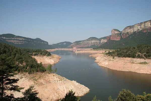 Dam of Sau. Catalonia. Spain