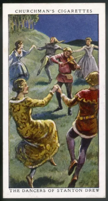 Framed Print : Dancers of Stanton Drew Print Framed Print : Dancers of Stanton Drew Print