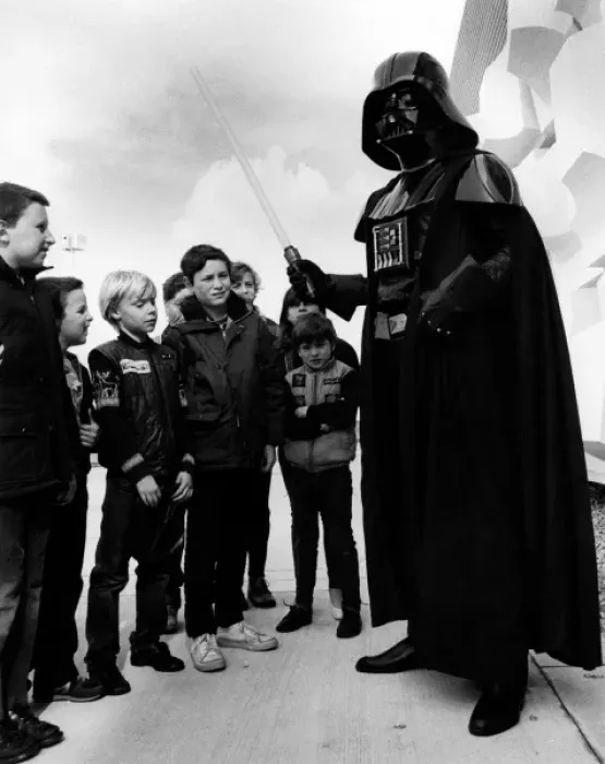 Framed Print : Darth Vader in Cornwall Print Framed Print : Darth Vader in Cornwall Print