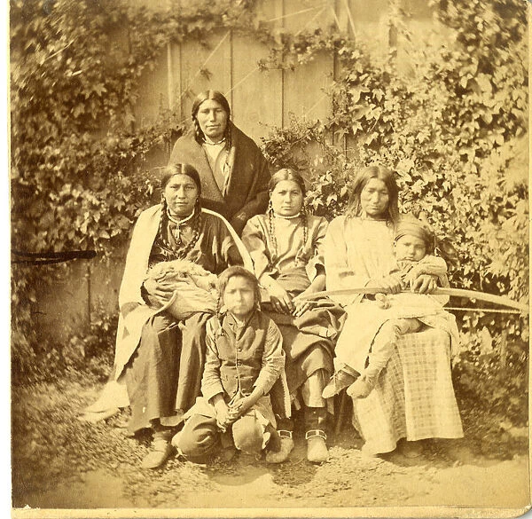 David Frances Barry photo - Native American Family