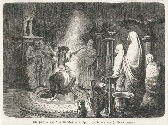 Framed Print : Delphi Oracle Print - Enthralled by the Oracle of Delphi Framed Print : Delphi Oracle Print - Enthralled by the Oracle of Delphi