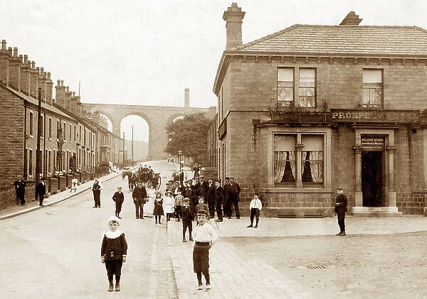 Denby Dale High Street early 1900s