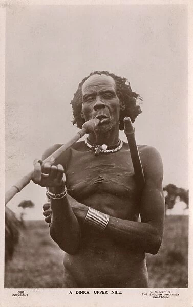 A Dinka Man - Sudan, Upper Nile