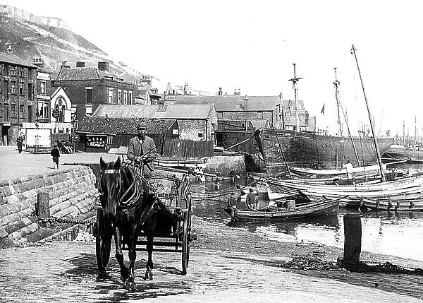 Docks Scarborough dated 1893
