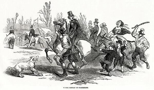 Donkey Rides on Blackheath, London, Easter Monday 1847