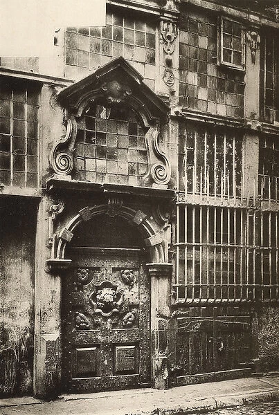 Doorway of a house, Anvers (Antwerp), Belgium