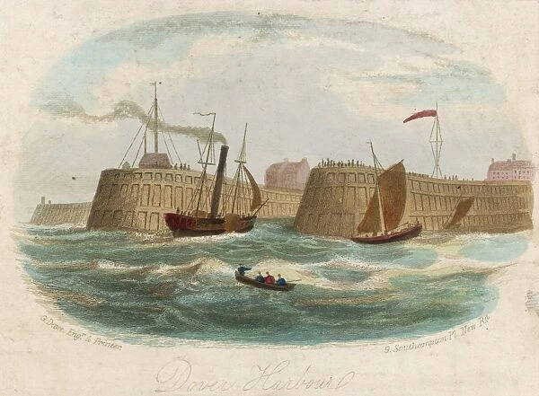 Dover Harbour 1850