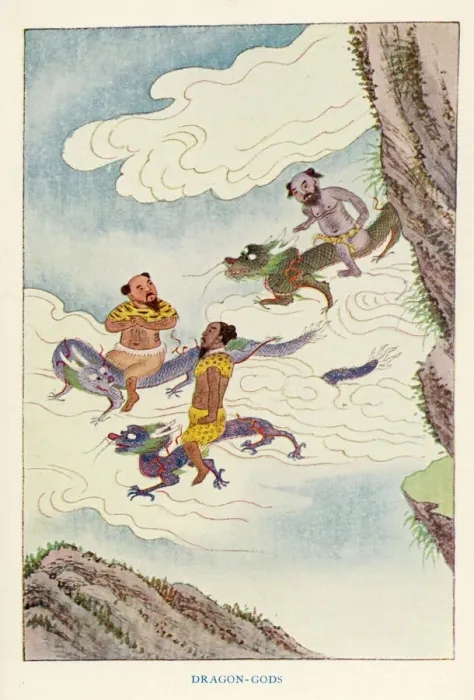Framed Print : Dragon Gods Print Framed Print : Dragon Gods Print