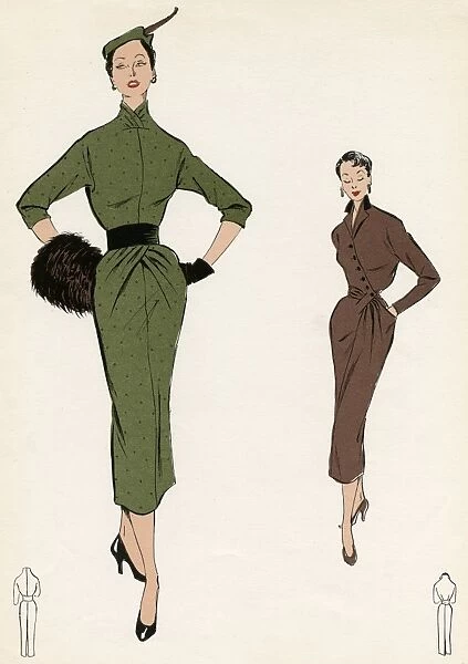 DRESSES 1954