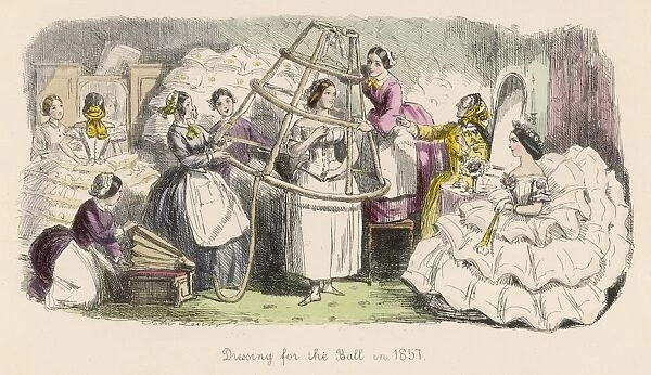 Dressing in 1857