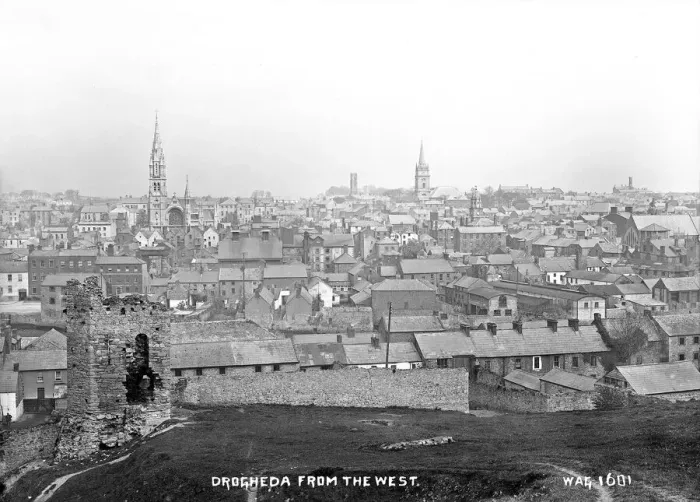 Framed Print : Print of Drogheda from the West Framed Print : Print of Drogheda from the West