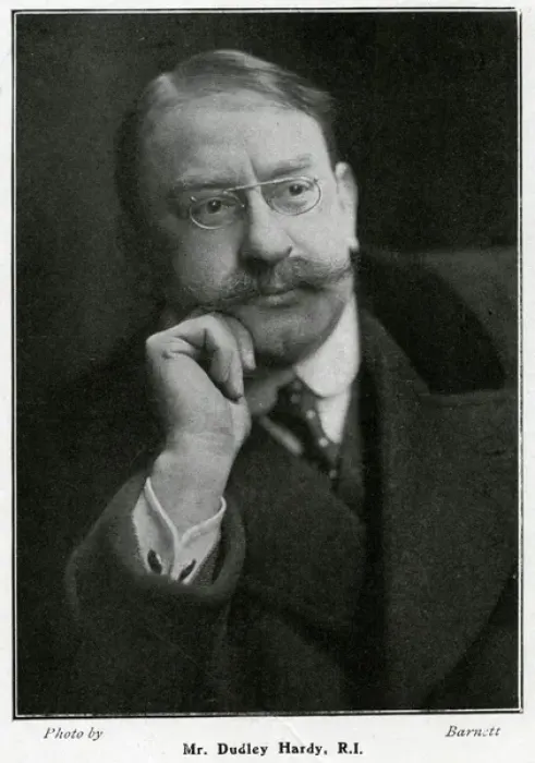 Framed Print : Dudley Hardy Print, 1904 Framed Print : Dudley Hardy Print, 1904
