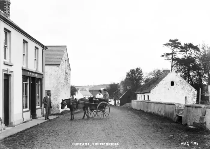 Framed Print : Early 20th Century Print of Duneane, Toomebridge Framed Print : Early 20th Century Print of Duneane, Toomebridge
