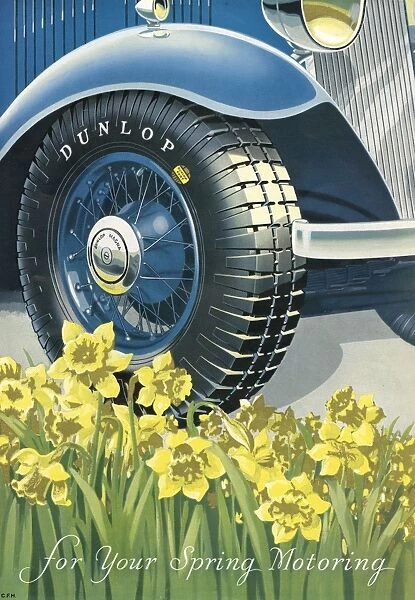 Dunlop Tyre Advert 1934