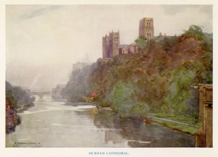 Framed Print : Durham Castle and Framwellgate Bridge Print Framed Print : Durham Castle and Framwellgate Bridge Print