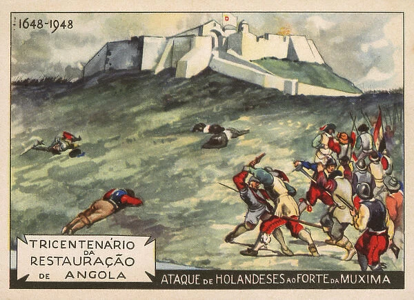 Dutch attack on Fortress of Muxima, Angola