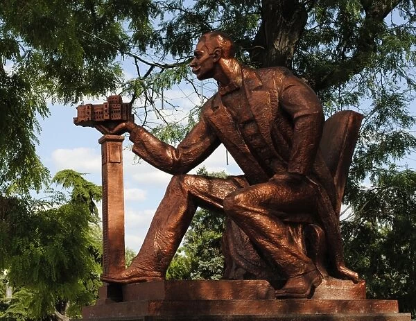 Duvan Semen Ezra (1870-1957). Monument. Yevpatoria. Ukraine