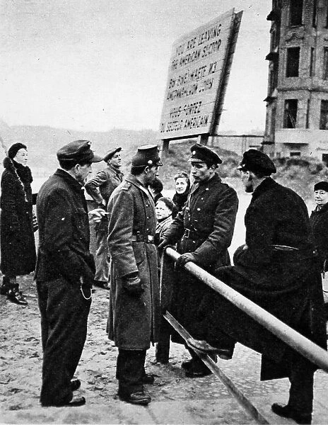 The East-West Frontier in Berlin, 1949