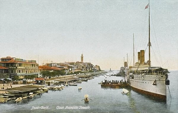 Egypt - Port Said - Franz Josef Quay