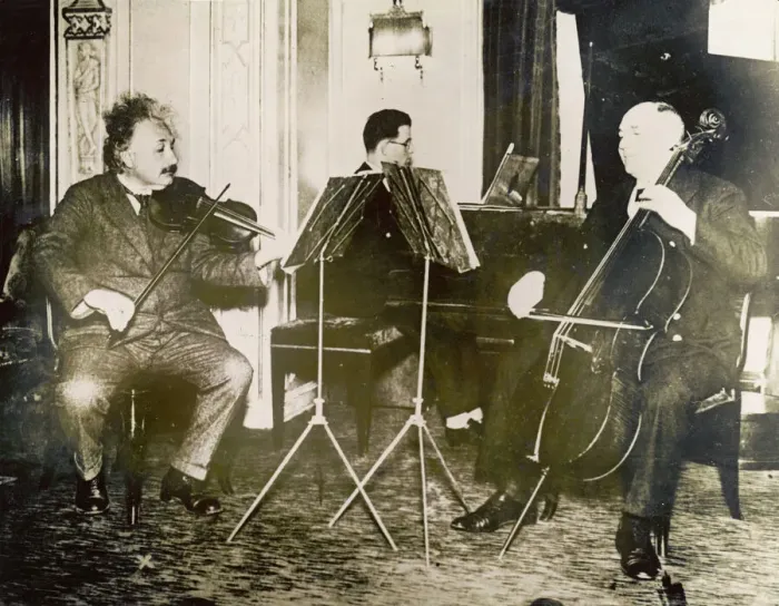 Framed Print : Albert Einstein Plays Violin Print Framed Print : Albert Einstein Plays Violin Print