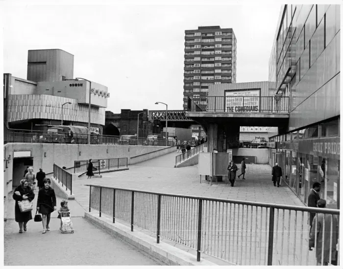 Framed Print : The Elephant and Castle Shopping Centre Print Framed Print : The Elephant and Castle Shopping Centre Print