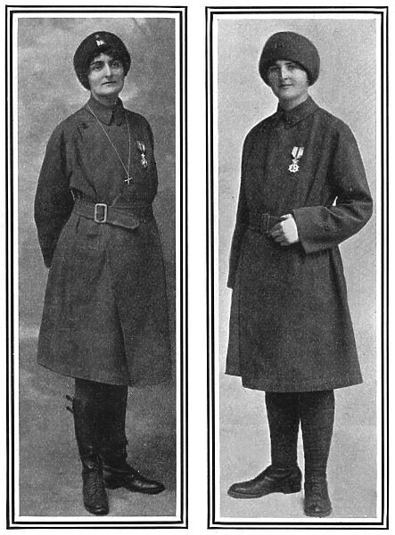 Elsie Knocker and Mairi Chisholm, WW1 nurses