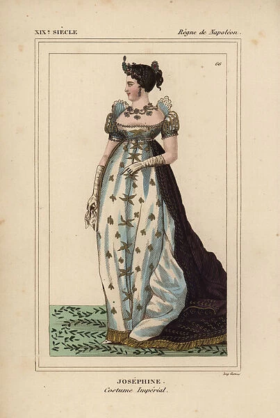 Empress Josephine, ceremonial robes, 1763-1814