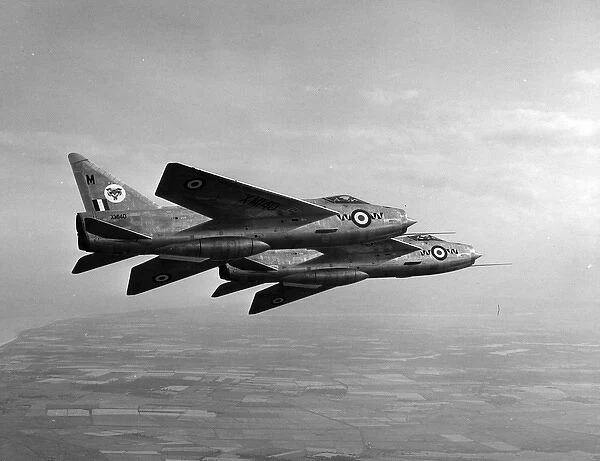 Two English Electric Lightning F1s XM140 and XM165