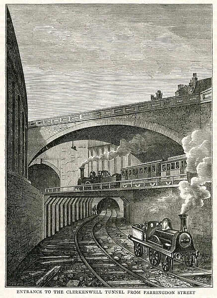 Entrance to the Clerkenwell tunnel