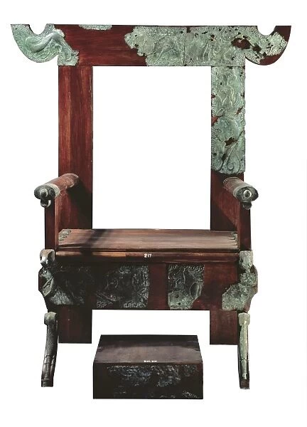 Etruscan throne. 8th c. -3rd c. BC. Etruscan art