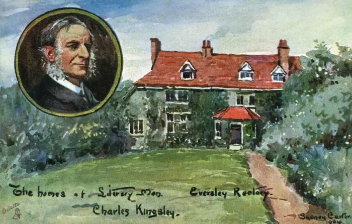 Framed Print : Eversley Rectory Print by Sydney Carter, 1904 Framed Print : Eversley Rectory Print by Sydney Carter, 1904