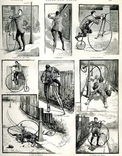 Experiences on an Ordinary Penny Farthing Cycle