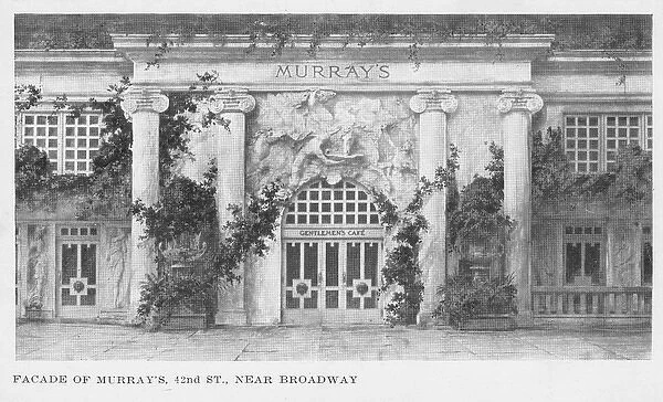 The exterior of Murrays Roman Gardens, New York