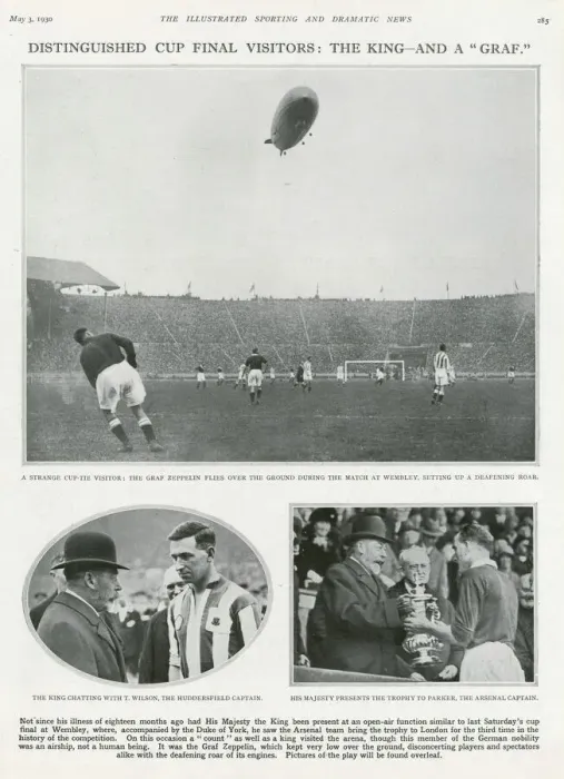 Framed Print : The FA Cup Final 1930 Print Framed Print : The FA Cup Final 1930 Print