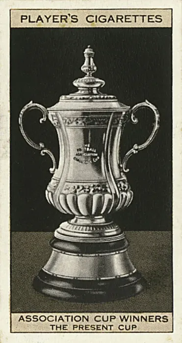 Framed Print : The FA Cup Trophy Print, C.1930 Framed Print : The FA Cup Trophy Print, C.1930