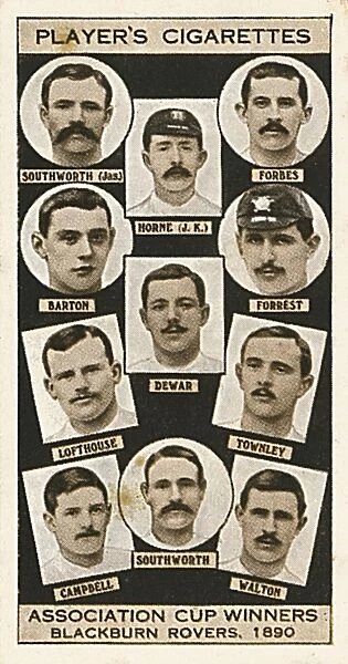 FA Cup winners - Blackburn Rovers, 1890