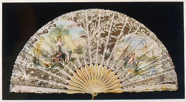 Fan with Fairies