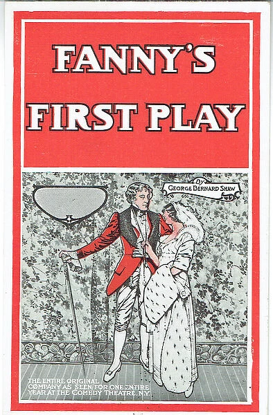 Fannys First Play by Bernard Shaw