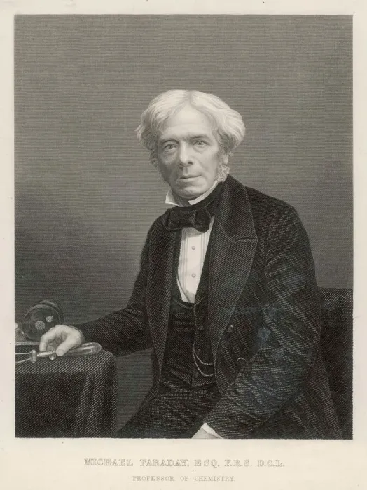 Framed Print : Faraday Print - English chemist and physicist portrait Framed Print : Faraday Print - English chemist and physicist portrait