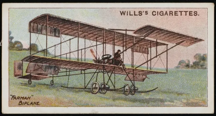 Framed Print : Farman Biplane Print Framed Print : Farman Biplane Print