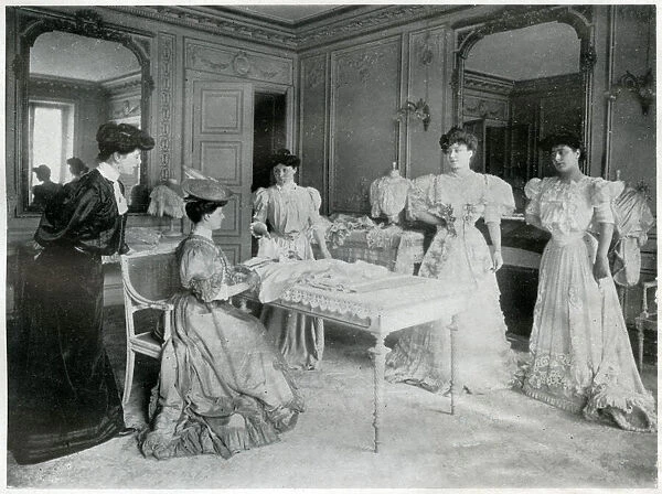 Fashion House latest Paris blouses 1905